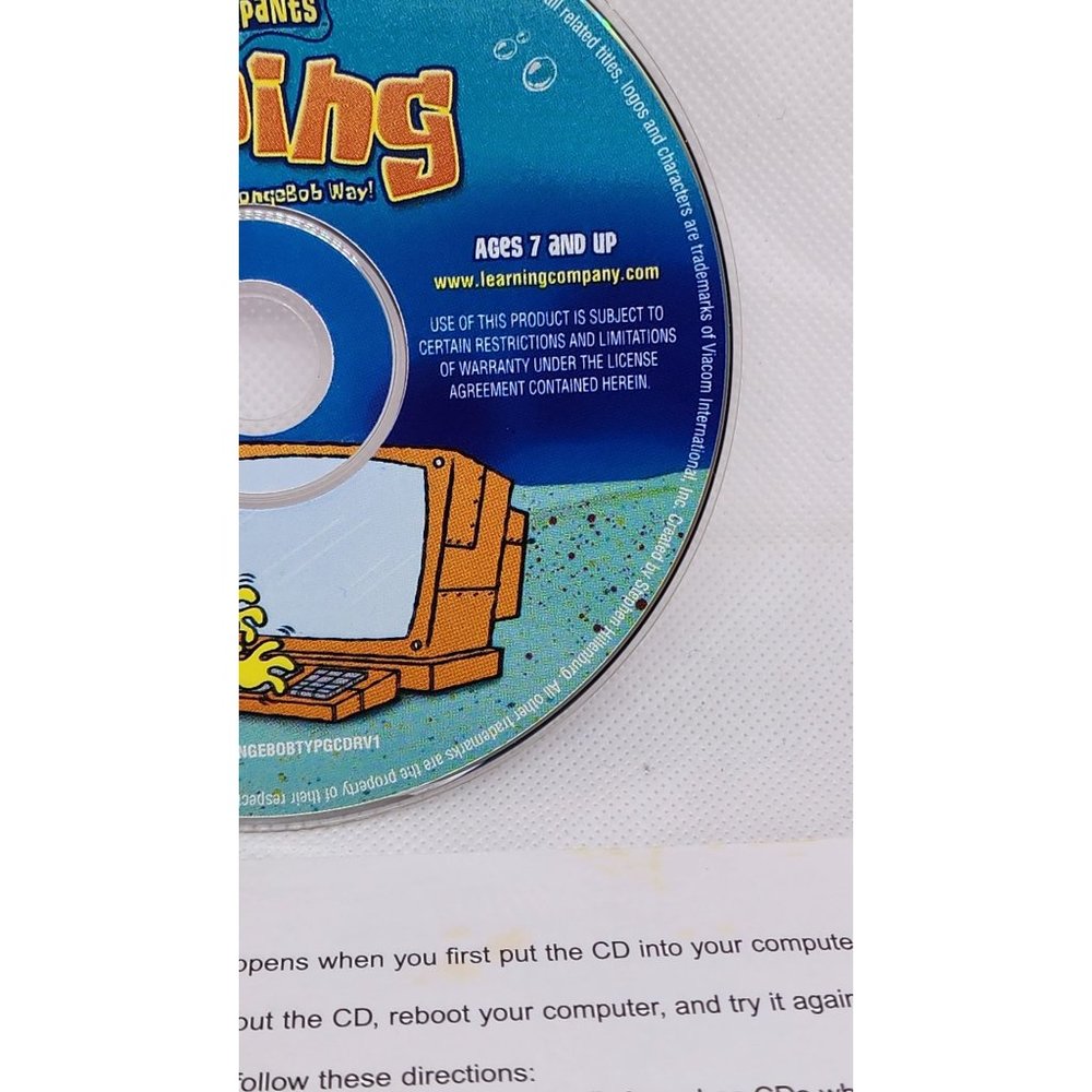 SpongeBob SquarePants Typing - Fun Learning Computer Software Game for Kids - Picture 5 of 6